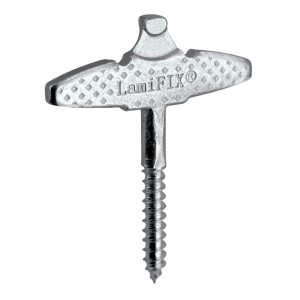 LamiFIX® Verbinder zu Exzenter mit Holzschraube, verzinkt 5x38mm