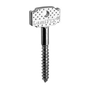 LamiFIX® Verbinder mit Holzschraube, verzinkt schmal 5x38mm