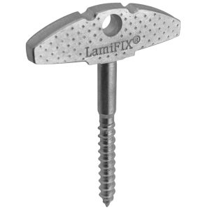 LamiFIX® Verbinder mit Holzschraube, verzinkt 6.5x60mm