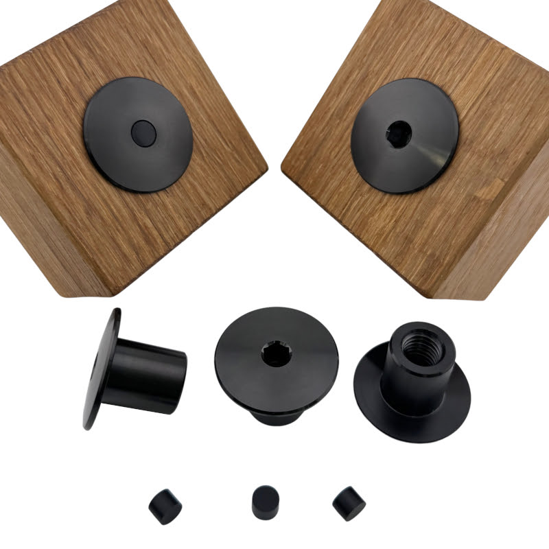 LamiFIX® Rundmutter M10, Inox A2, PVD schwarz – Bild 2