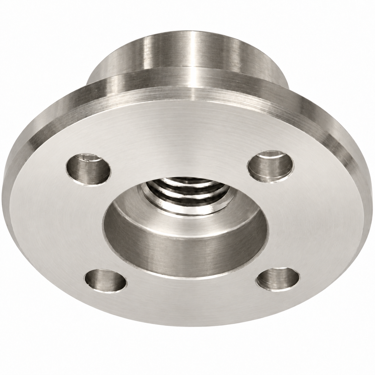 Tragrosette M10 Ø37 mm, INOX A2 – LF 3802.037.1