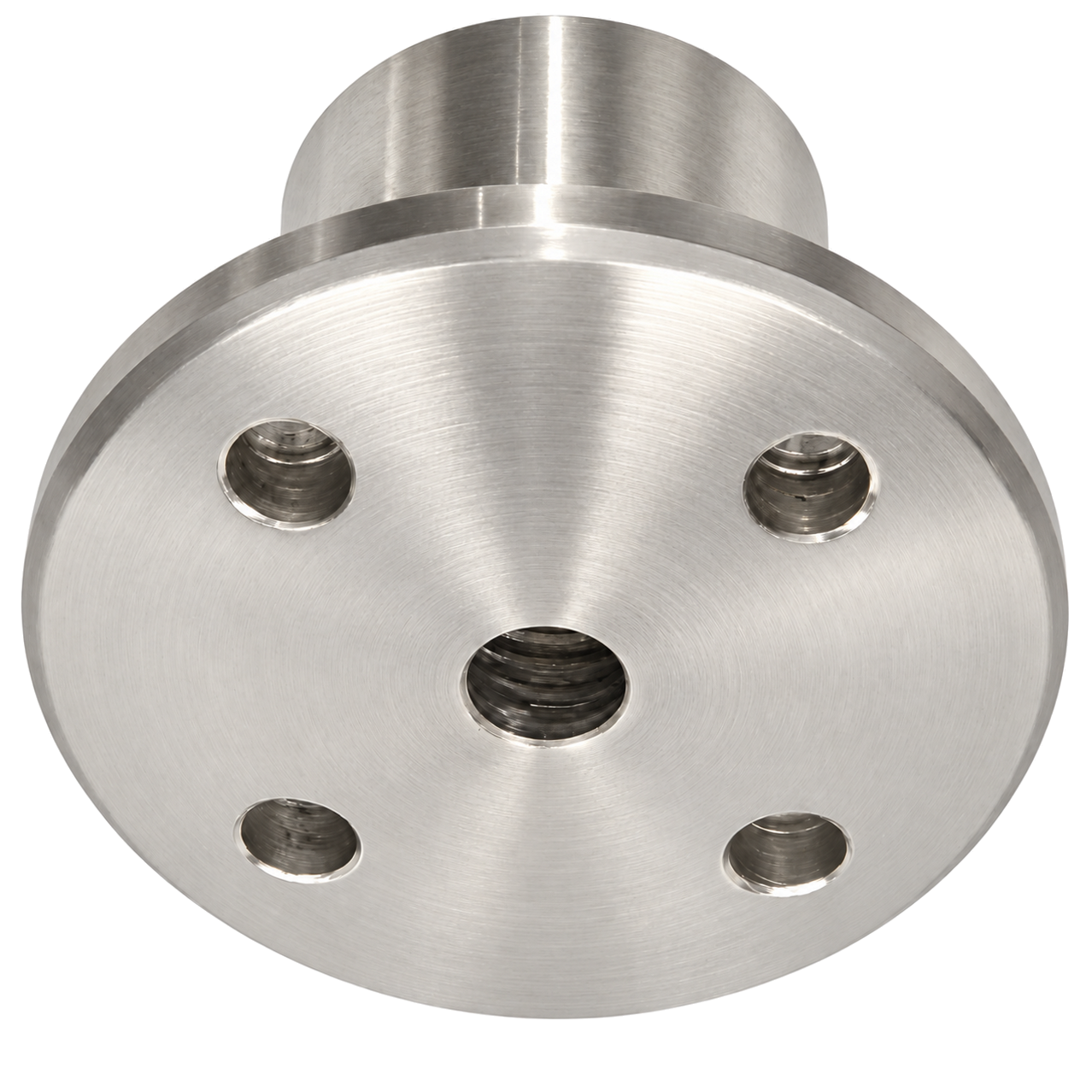 End rosette for tread suspension M10 Ø37 mm, INOX A2 – LF 3803.037.1