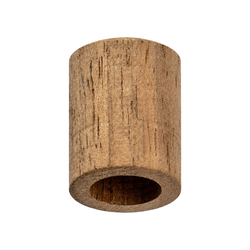 Holzhülse europäischer Nussbaum, Ø16/10 × 25 mm
